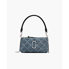 Marc Jacobs The Quilted Denim Snapshot Convertible Shoulder Bag Marc Jacobs The Quilted Denim Snapshot Convertible Shoulder Bag
