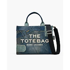 Marc Jacobs The Deconstructed Denim Medium Tote Bag Marc Jacobs The Deconstructed Denim Medium Tote Bag