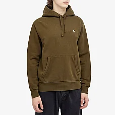 Polo Ralph Lauren Loopback Hoodie Dark Loden