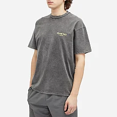 Represent Team 247 Oversized T-Shirt Pewter & Lemon