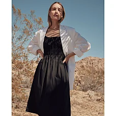 100% Organic Cotton Keyhole Dress