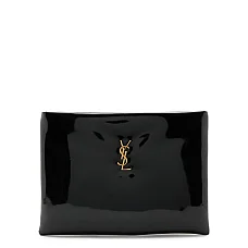 Saint Laurent Calypso large patent leather pouch Saint Laurent Calypso large patent leather pouch