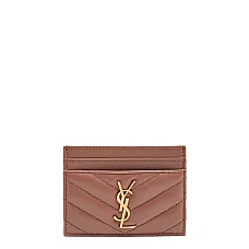 Saint Laurent Cassandre quilted leather card holder Saint Laurent Cassandre quilted leather card holder