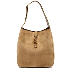 Saint Laurent Le 5 a 7 large suede hobo bag Saint Laurent Le 5 a 7 large suede hobo bag