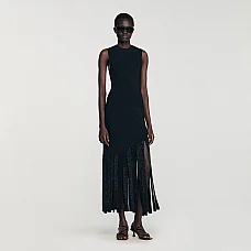 Fringed Maxi Dress