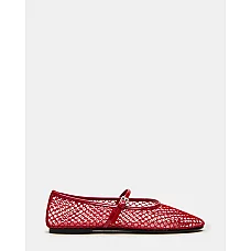 Mags Red Mary Jane Ballet Flats