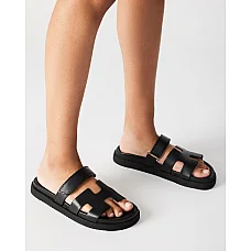 Mayven Black Leather 