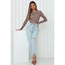 Wrangler Drew Jeans Blue Chain 