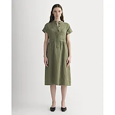 The Craft Midi Dress in Linen