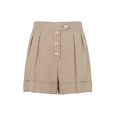 Tailored Shorts in Beige