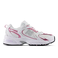 New Balance 530 White with pink sugar